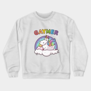 Gaymer Unicorn Crewneck Sweatshirt